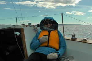 Green Bay is chilly this time of year.